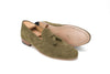 Bond X2 Men’s Tassel Loafers Green Suede