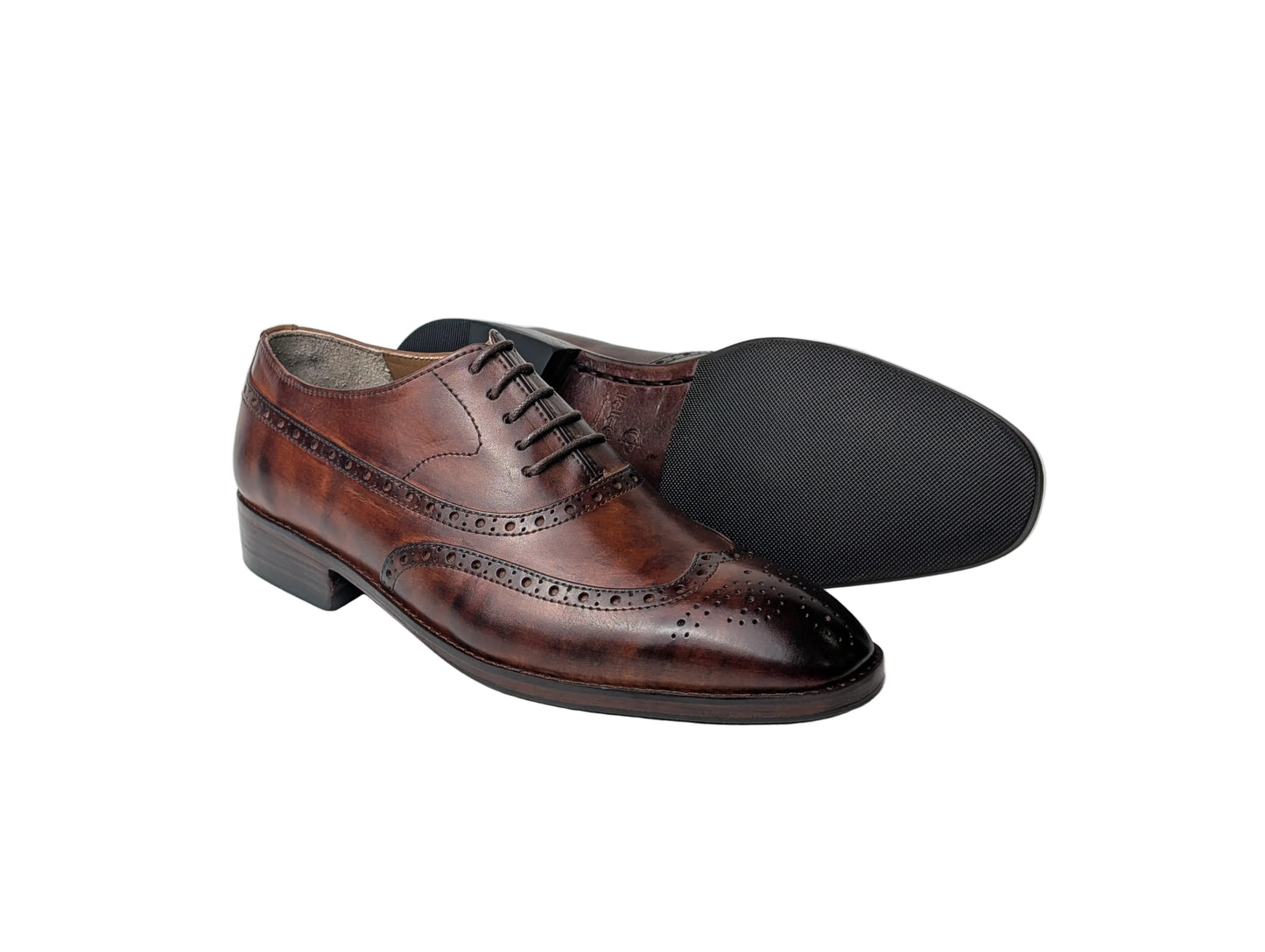 Glasgow Oxfords in Antique Brown