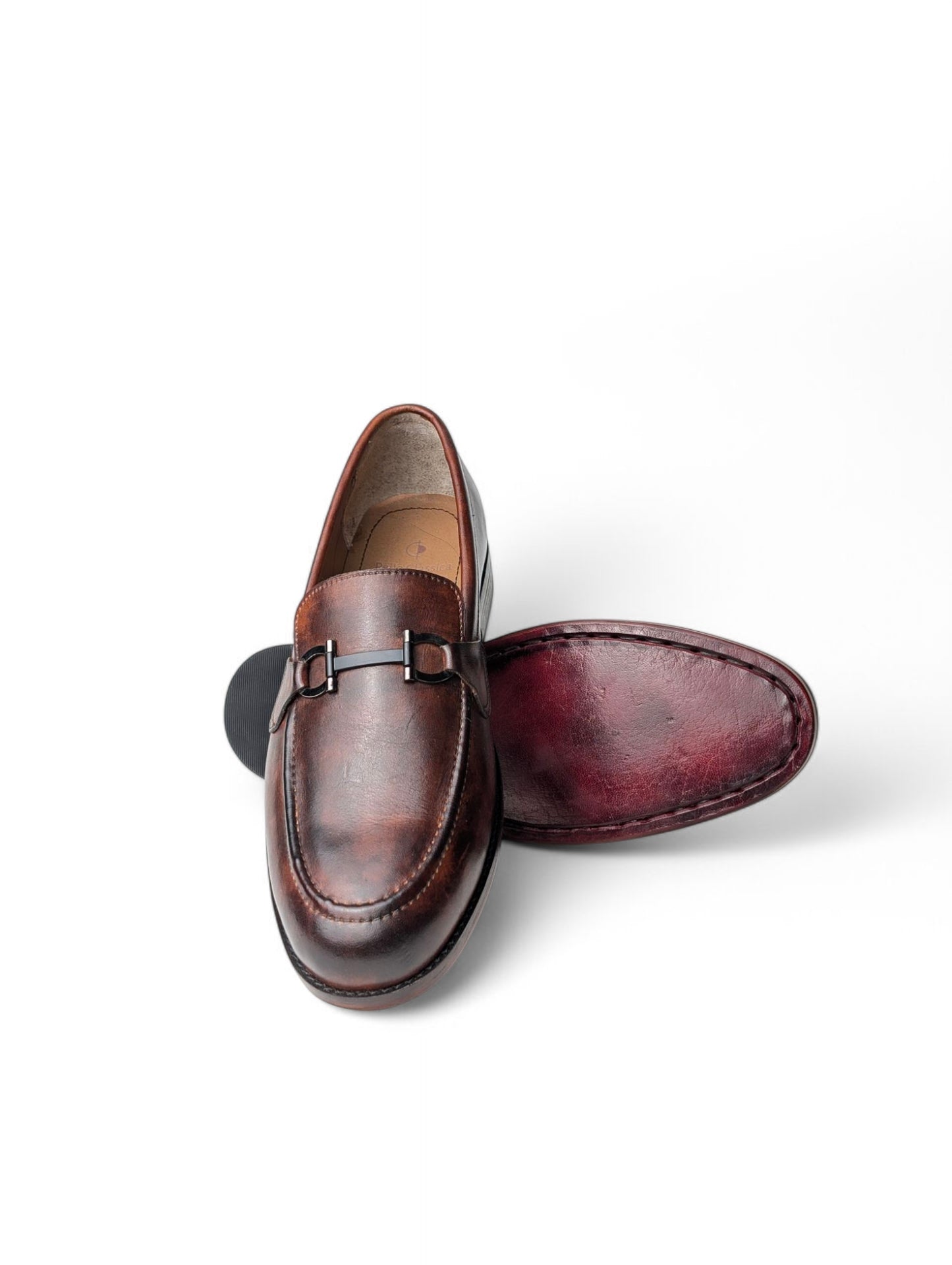 Toscana Horsebit Brown Loafers