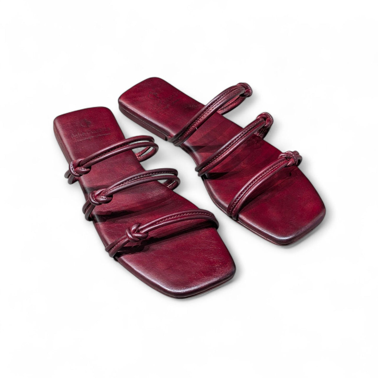Oxblood Knots Slipper