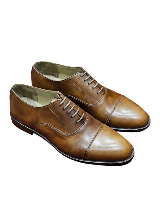 Bristol X2 Hazelnut Brown Captoe Oxford