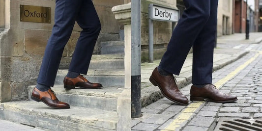 Derby Shoes vs Oxford Shoes What Sets Them Apart.