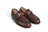 Munich Horsebit X1 Reddish Brown Two-tone Loafers