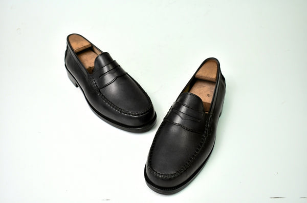 Munich X4 Black Penny Loafers