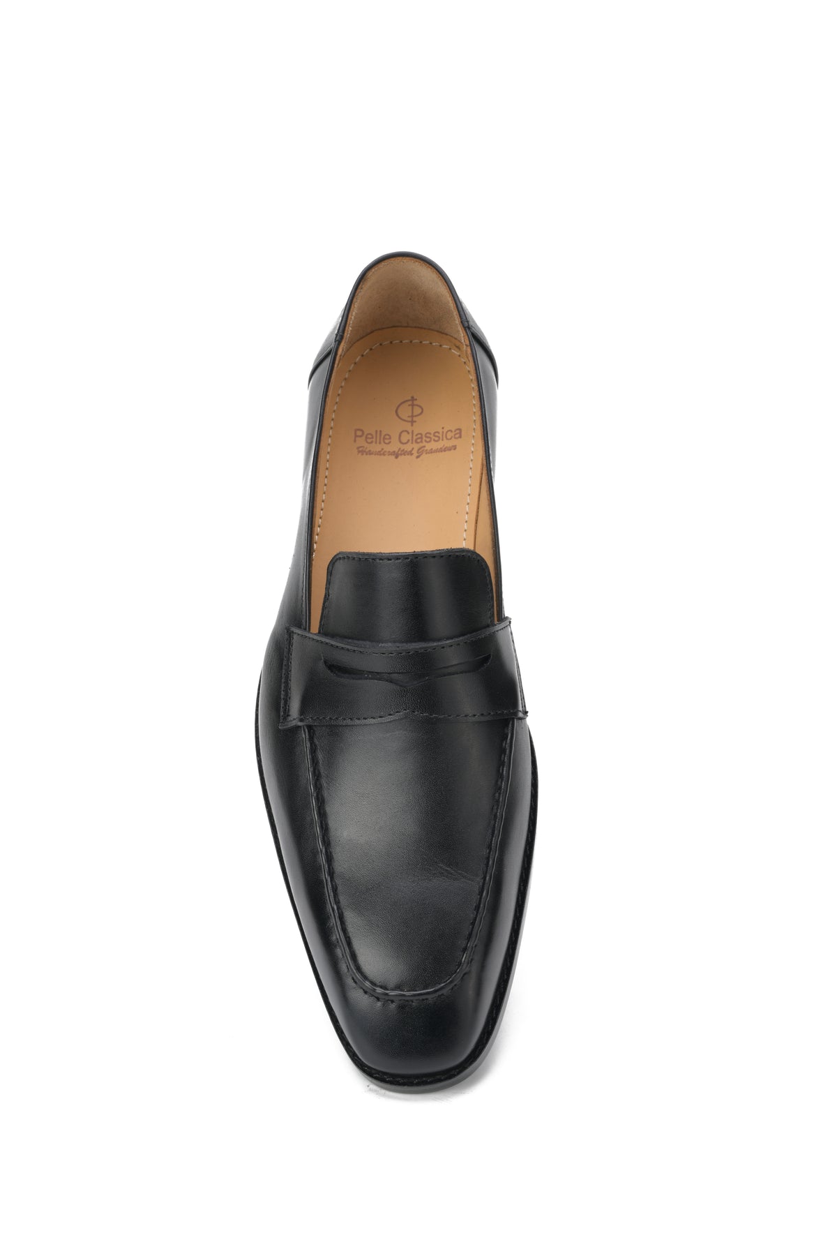 Monaco Men’s Penny Loafers Black Calf