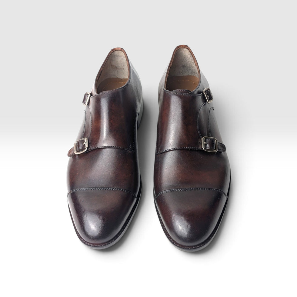 Double Monk Cap-toe