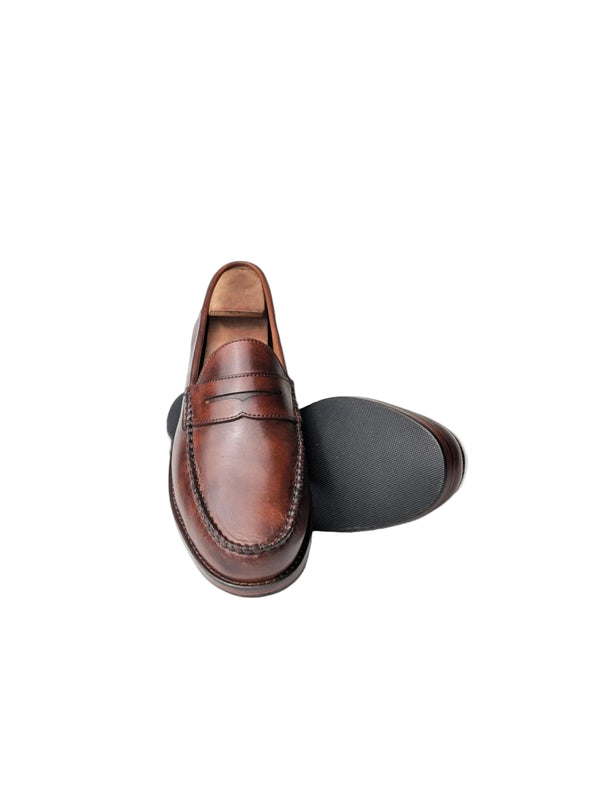 Munich X6 Antique Brown Penny Loafers