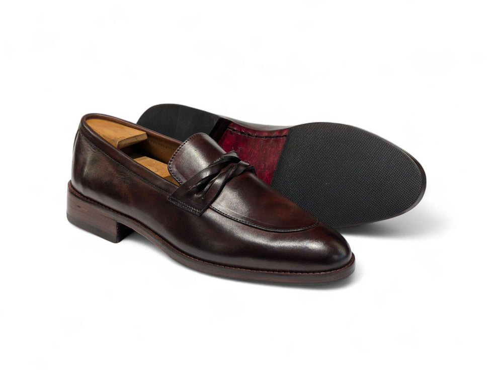 Swirl Penny loafers
