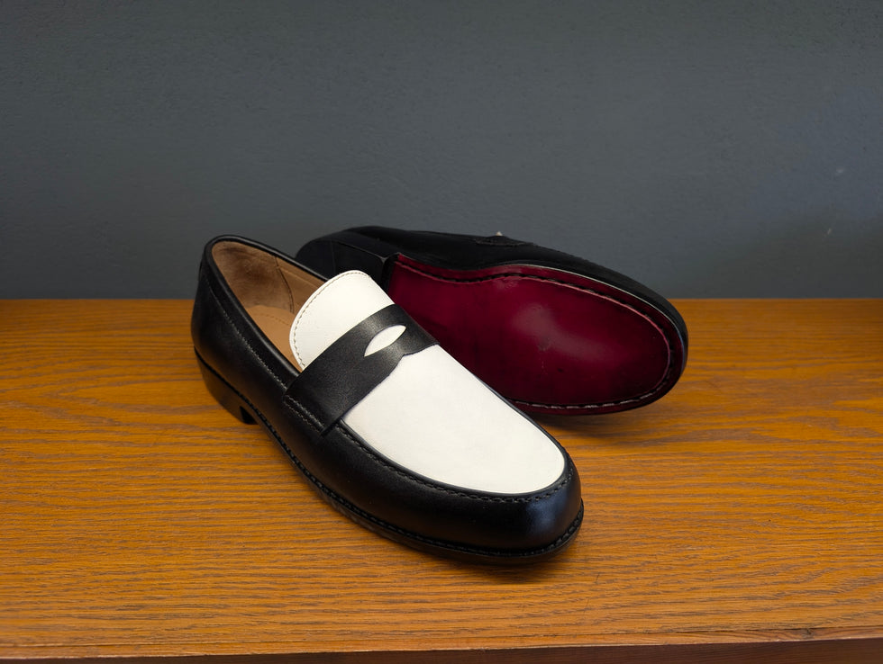Munich Spectator Penny Loafers
