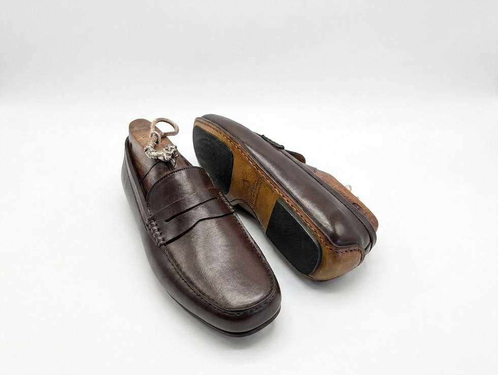 Mocasa Leather Sole Driving Mocassin