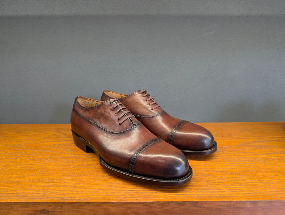 Atlas Handwelted Captoe Oxfords